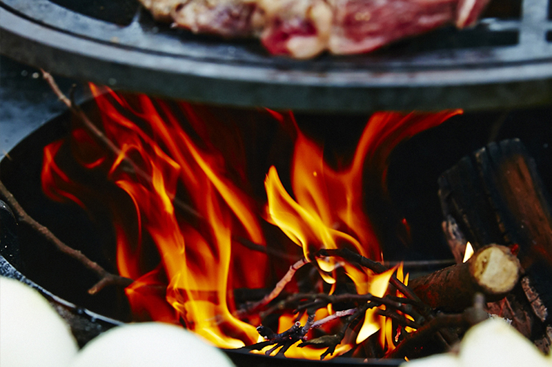 火のありがたみ、怖さも知れる